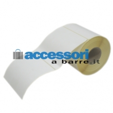 Etichette adesive in carta Vellum 100 x 100 mm per stampanti Desktop a trasferimento termico (ribbon necessario)