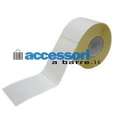 Etichette adesive in carta Vellum 100 x 150 mm per stampanti Industriali a trasferimento termico (ribbon necessario)