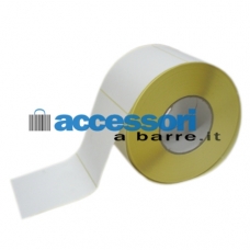 Etichette adesive in carta Vellum 100 x 100 mm per stampanti Industriali a trasferimento termico (ribbon necessario) Etichette adesive in carta Vellum 100 x 100 mm per stampanti Industriali a trasferimento termico (ribbon necessario)