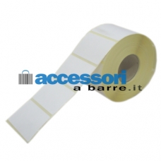 Etichette adesive in carta Vellum 60 x 40 mm per stampanti Desktop a trasferimento termico (ribbon necessario) Etichette adesive in carta Vellum 60 x 40 mm per stampanti Desktop a trasferimento termico (ribbon necessario)