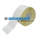 Etichette adesive in carta Vellum 80 x 40 mm per stampanti Industriali a trasferimento termico (ribbon necessario)