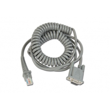 Cavo Datalogic Scanning PowerScan RS232 9 Pin Femmina a spirale 2.8 metri (CAB-434)