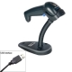 Lettore Barcode Datalogic Scanning QuickScan Laser D2330 Nero + stand + cavo USB (QD2330-BKK1S)