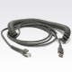 Cavo Motorola USB Serie A a spirale 4.6m (CBA-U09-C15ZAR)