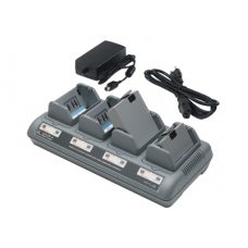 Caricabatterie Zebra QL / RW / P4T 4 posizioni (AC18177-2) Caricabatterie Zebra QL / RW / P4T 4 posizioni (AC18177-2)
