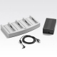 Caricabatterie Motorola MC3000 4 posizioni con alimentatore