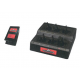 Caricabatteria 6 posizioni SILVERBACK per batterie per talkman Vocollect T5/A500